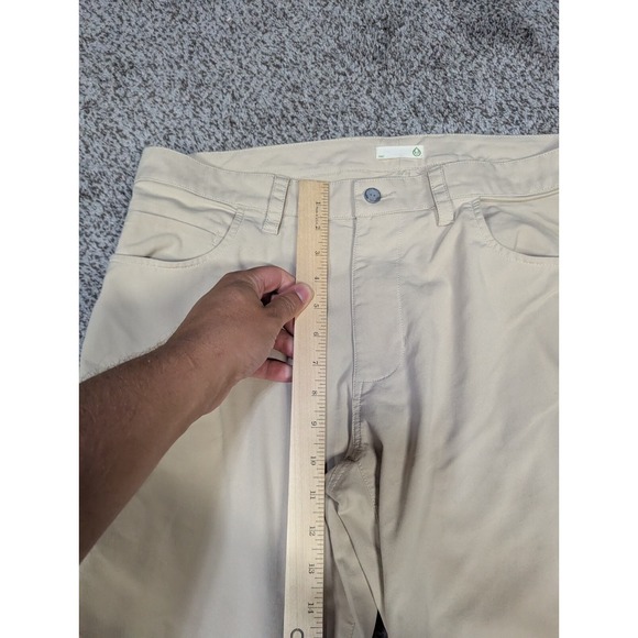 Tasc Pants Mens‎ 36x30 Beige Tailored Fit Golf Bamboo Performance Chino  36x28 - Picture 10 of 13